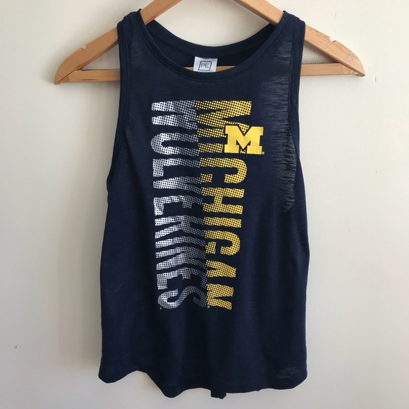 Tops - Michigan Workout Athletic Tank Top